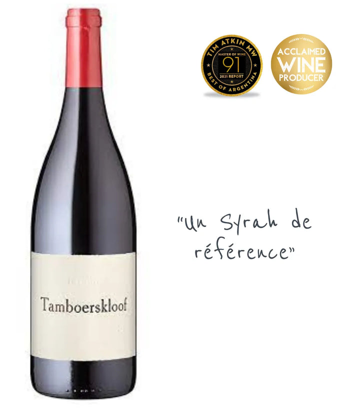 Kleinhood Tamboerskloof Syrah 2017 Stellenbosch Afrique du Sud