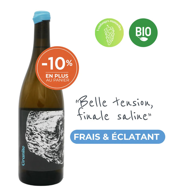 La Micro Winerie, Granite 2024, Chenin Blanc, Elevage Barrique 8 mois