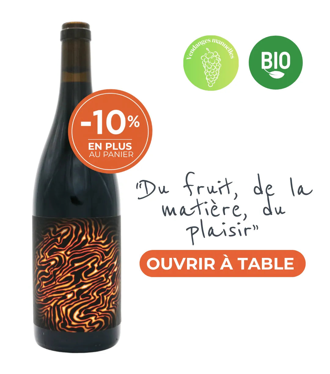La Micro Winerie, Magma 2022, Elevage Barrique 12 mois