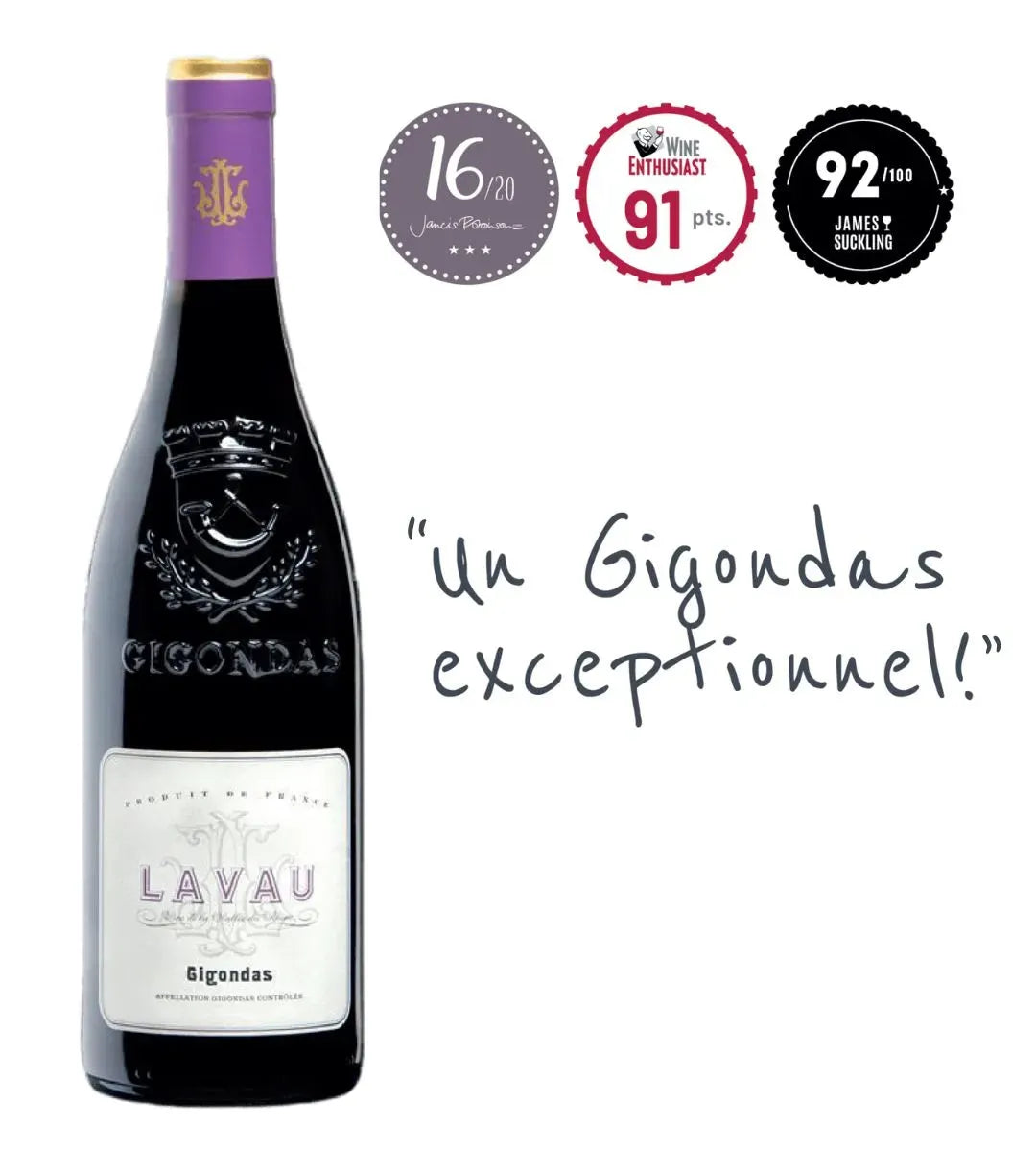 🎁 Lavau, Gigondas 2020 (100% off)