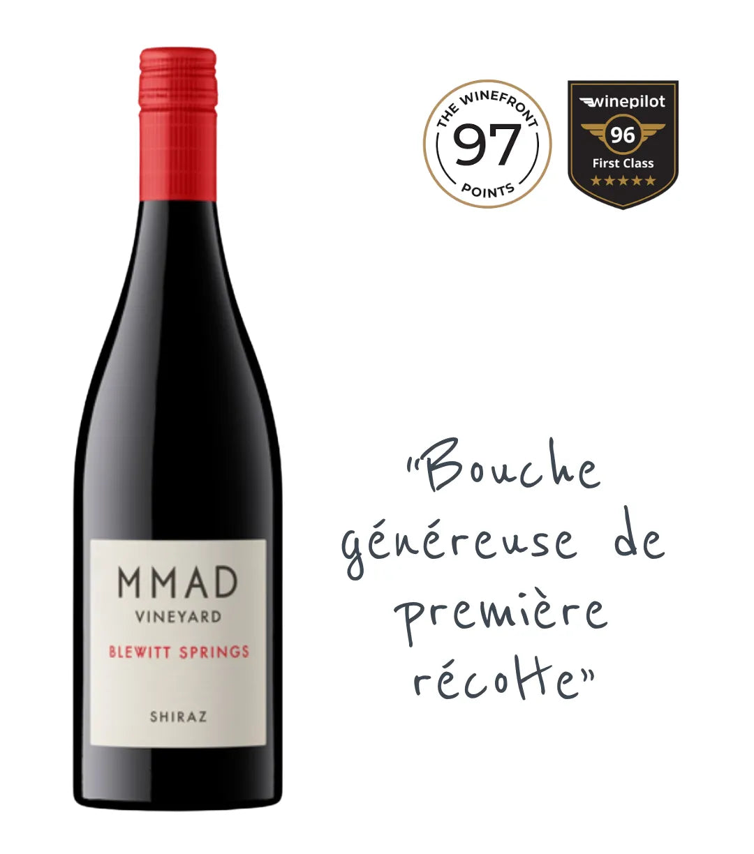 MMAD Vineyard Shiraz 2022