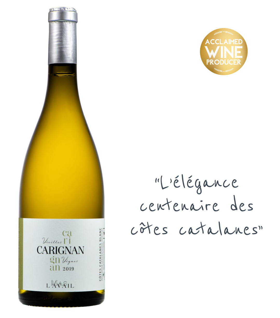 Mas de Lavail, Carignan Blanc, Vieilles Vignes 2023