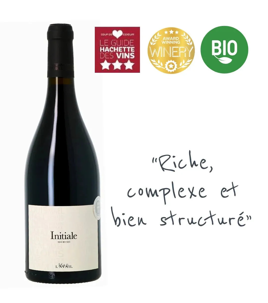 Mas de Lavail Initiale 2026 Coup de Coeur Guide Hachette des Vins