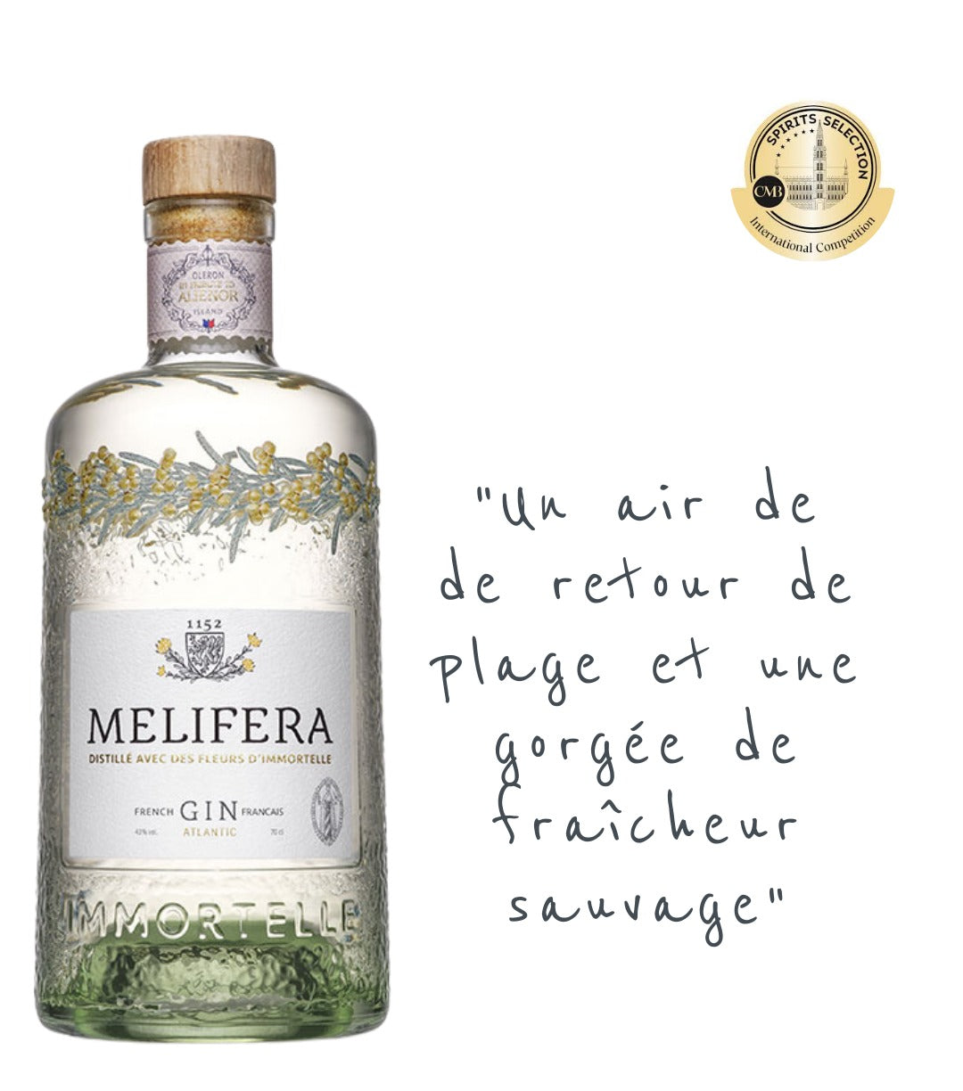 Melifera Gin Bio Classique 70cl