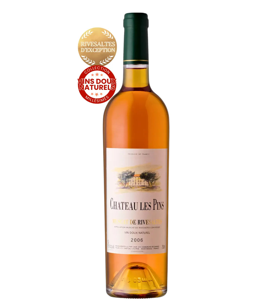 Dom Brial, Chateau Les Pins Muscat de Rivesaltes 2006