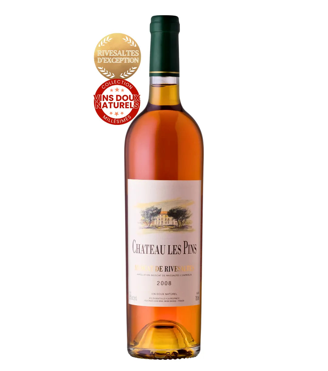 Dom Brial, Chateau Les Pins Muscat de Rivesaltes 2008