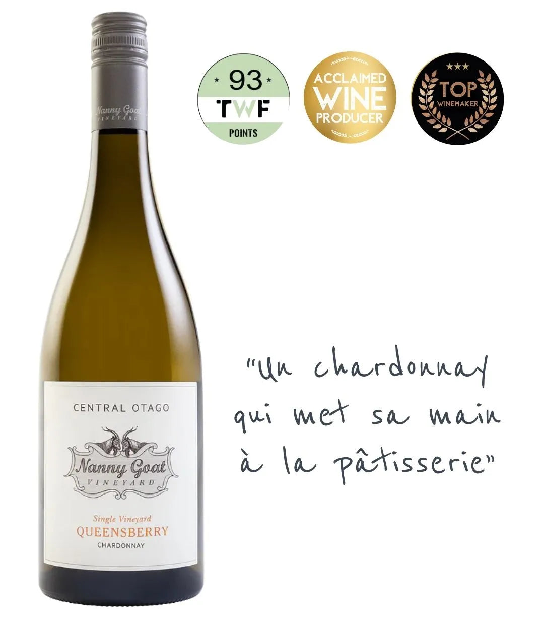 Nanny Goat Vineyard SV Queensberry Chardonnay Central Otago NZ 2022
