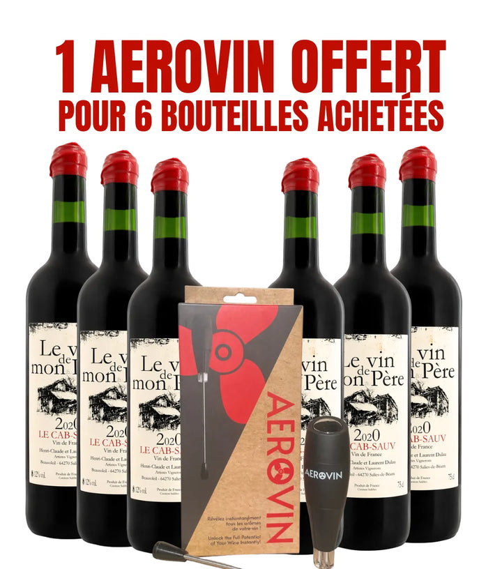Le Vin de mon Père, Cabernet Sauvignon 2020