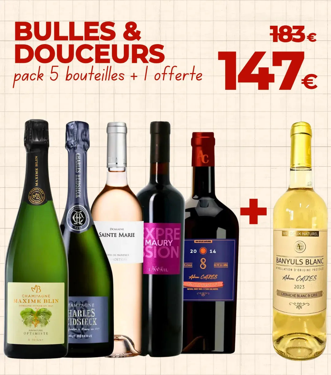 Pack Bulles & Douceurs