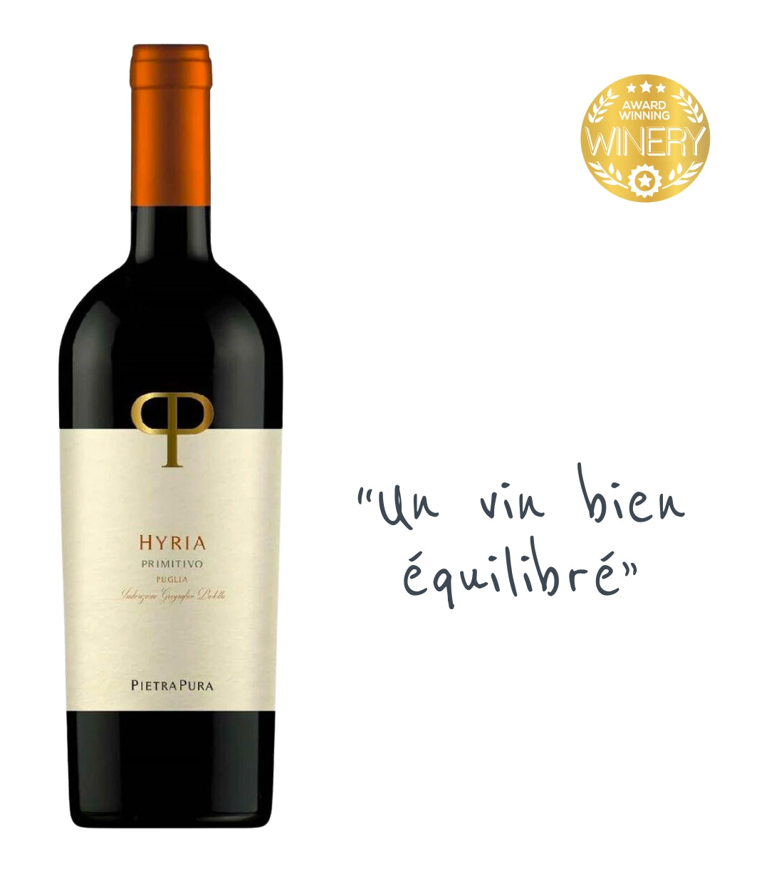 Pietra Pura, Hyria, Primitivo 2023