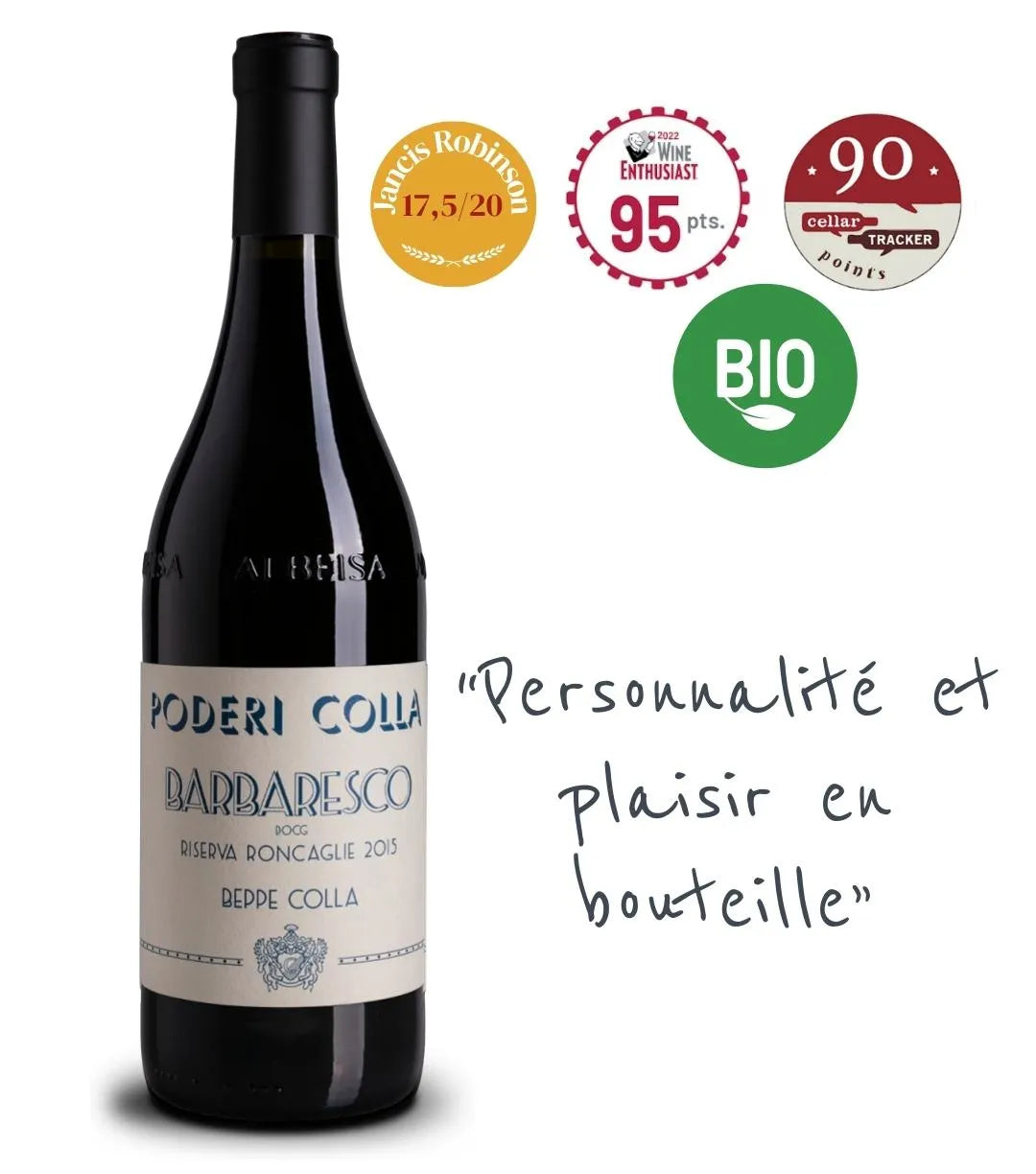 Poderi Colla Barbaresco Roncaglie 2015 Riserva FR
