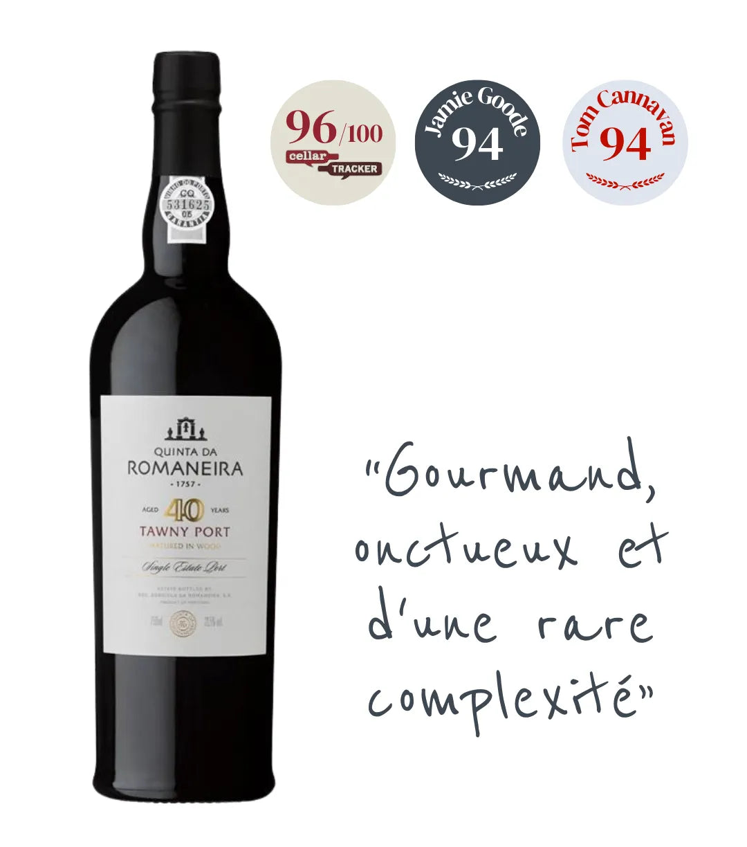 Porto Tawny 40 ans, Quinta da Romaneira NV