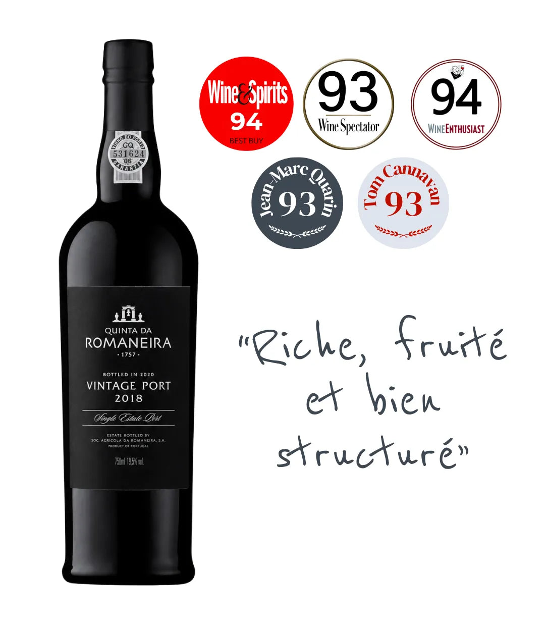 Porto Vintage, Quinta da Romaneira 2018