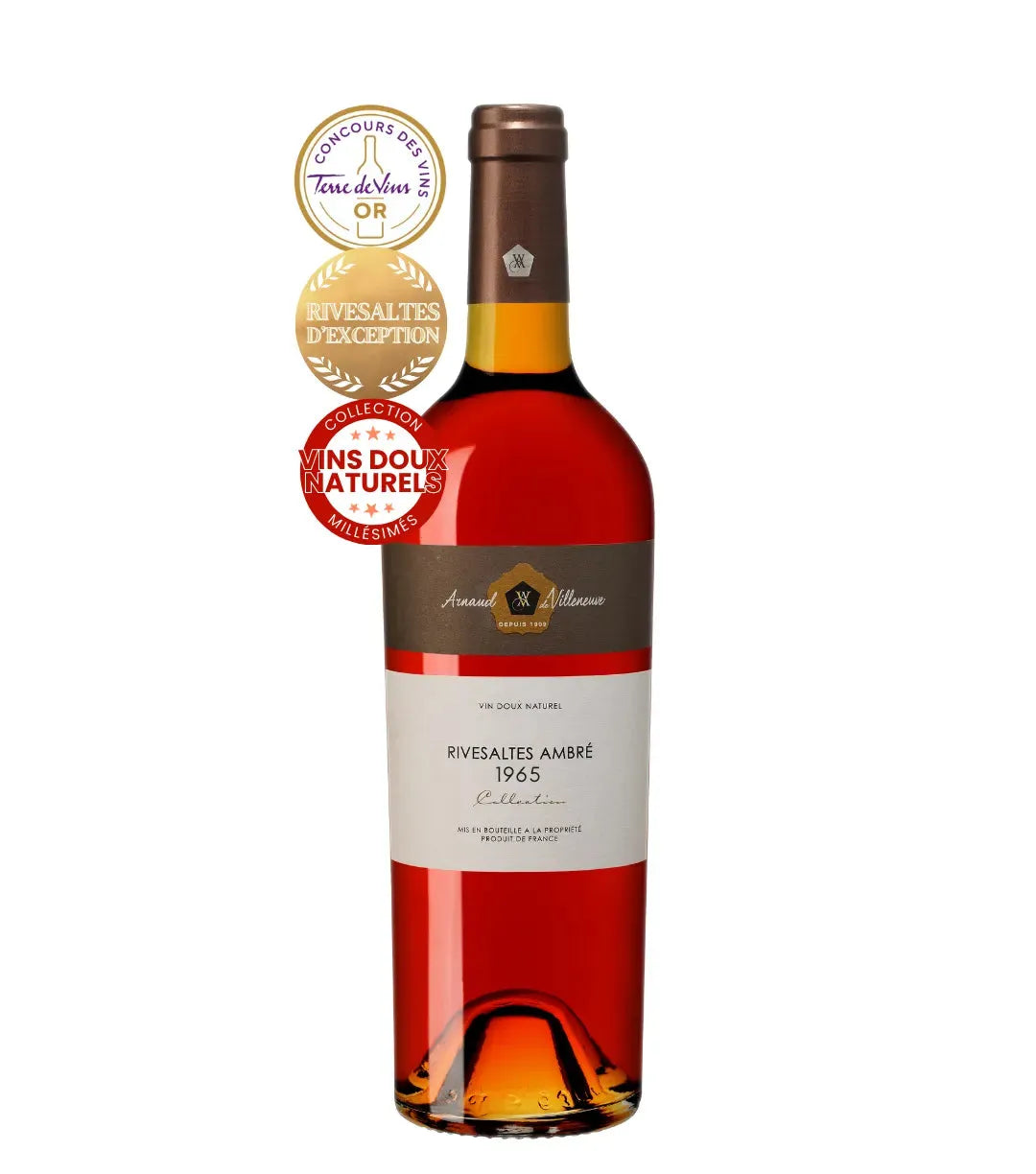 Rivesaltes Ambré 1965 Arnaud de Villeneuve 50cl