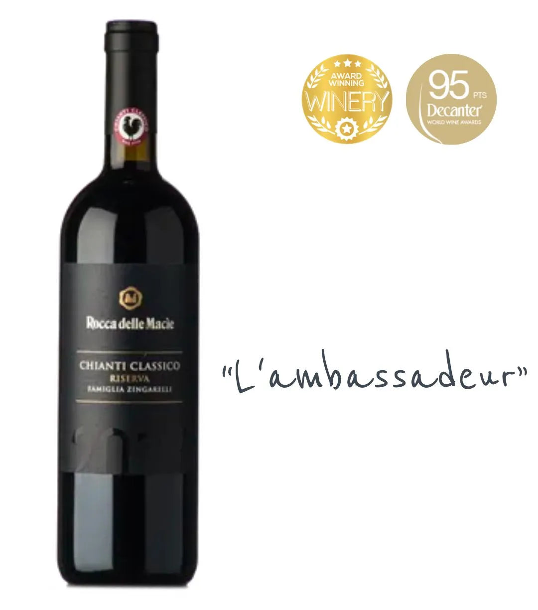 Rocca Delle Macie, Chianti Classico Riserva, 'Famiglia Zingarelli' 2021