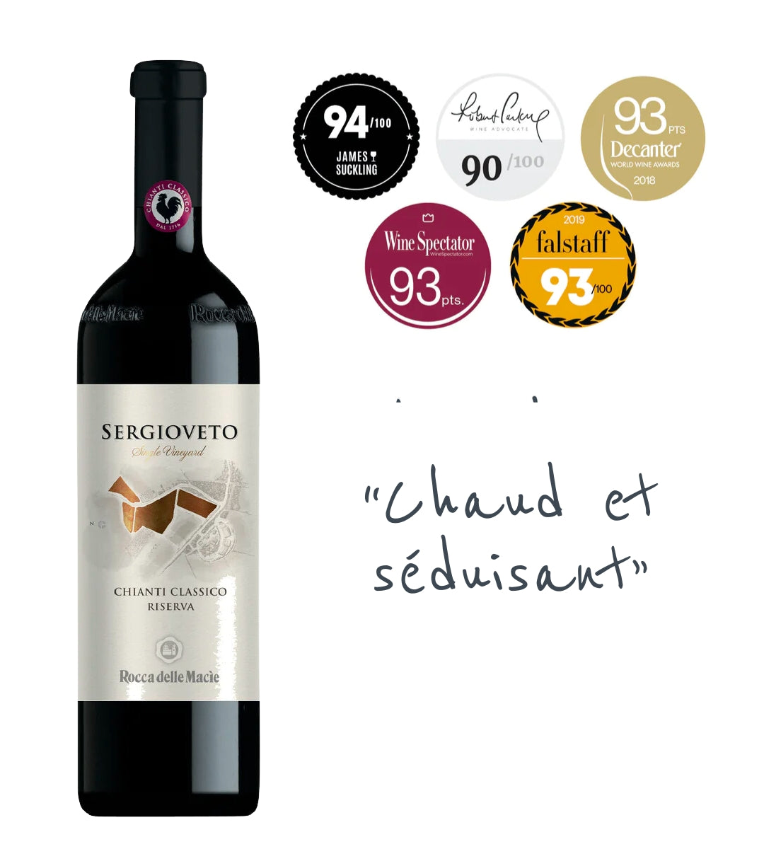 Rocca Delle Macie, Chianti Classico Riserva, 'Sergioveto' 2020