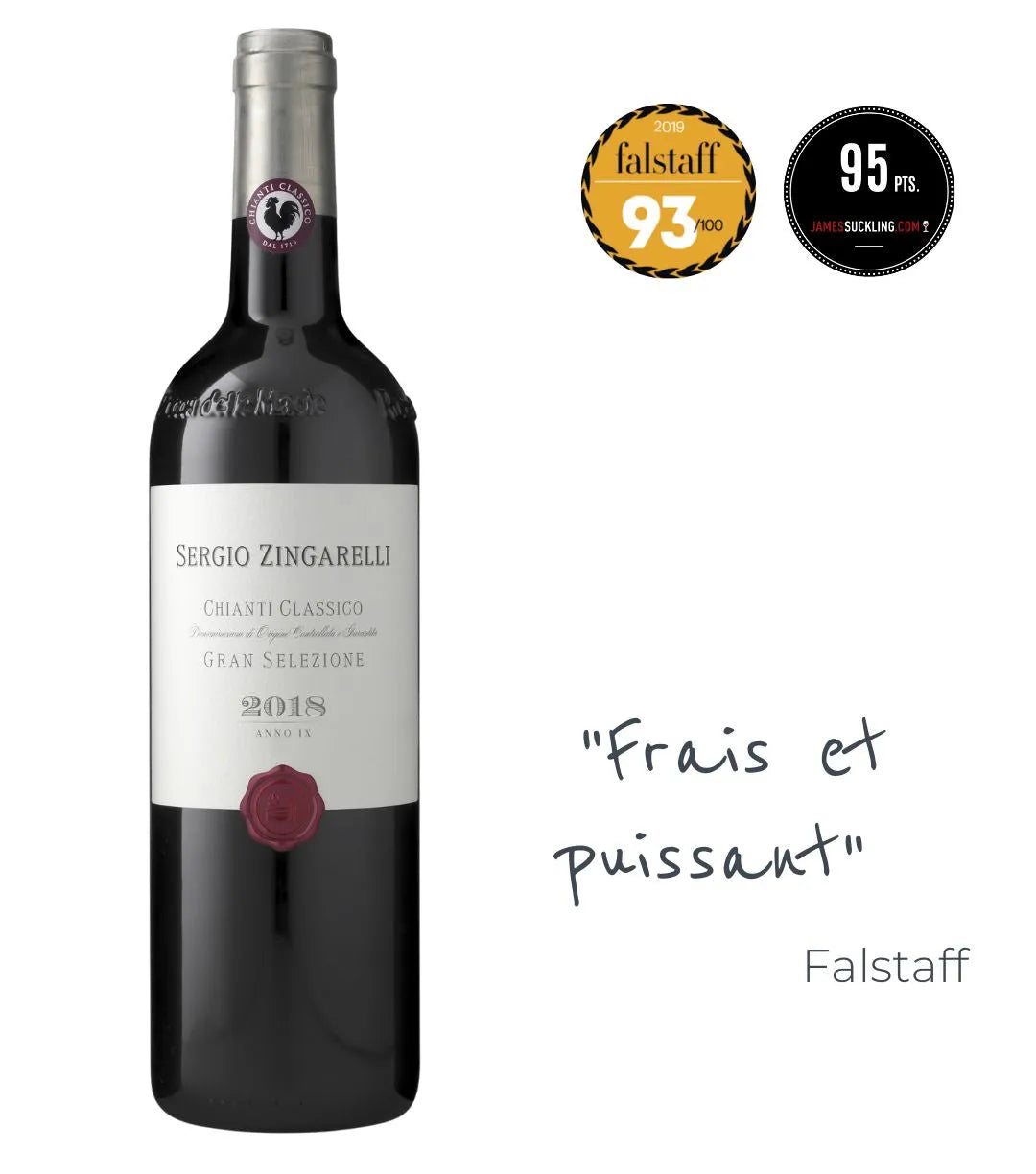 Rocca Delle Macìe, Chianti Classico Gran Selezione, 'Sergio Zingarelli' 2018
