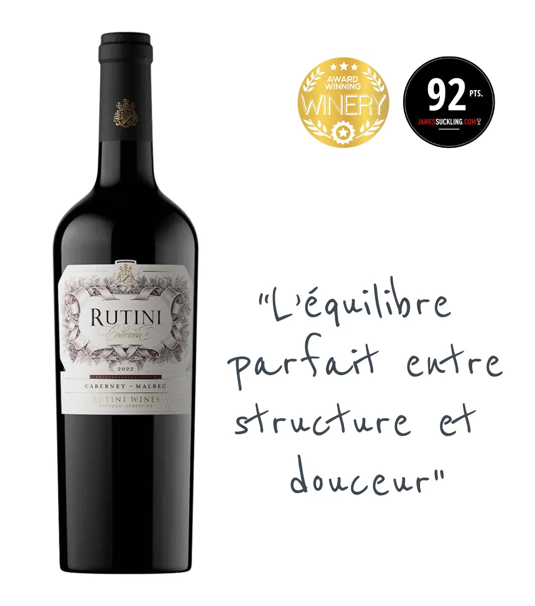 Rutini Cabernet Sauvignon-Malbec 2022