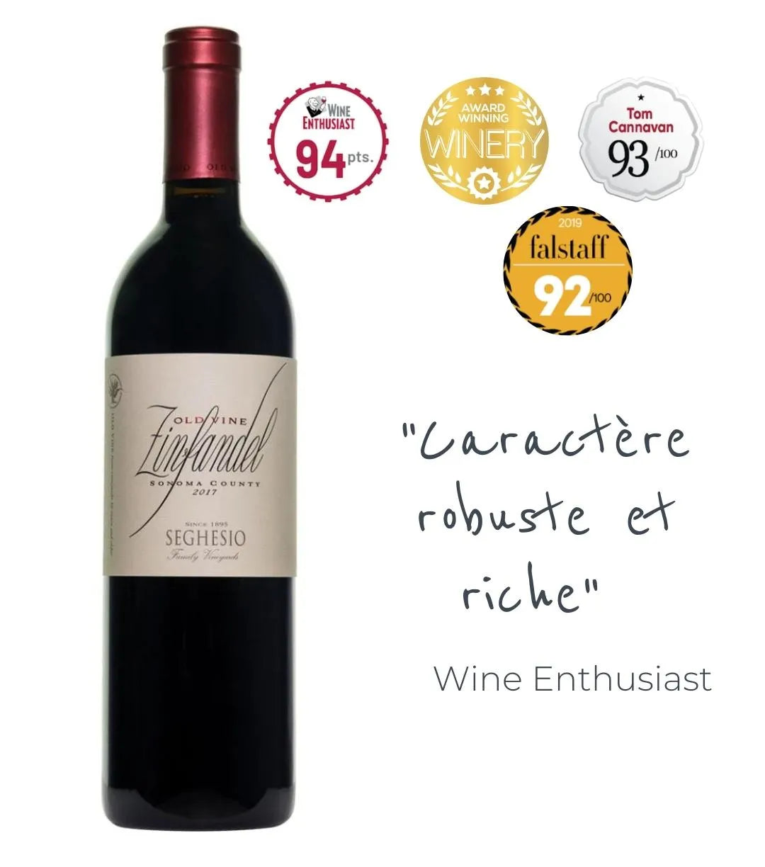 Seghesio Family Vineyard, 'Old Vine' Zinfandel 2021
