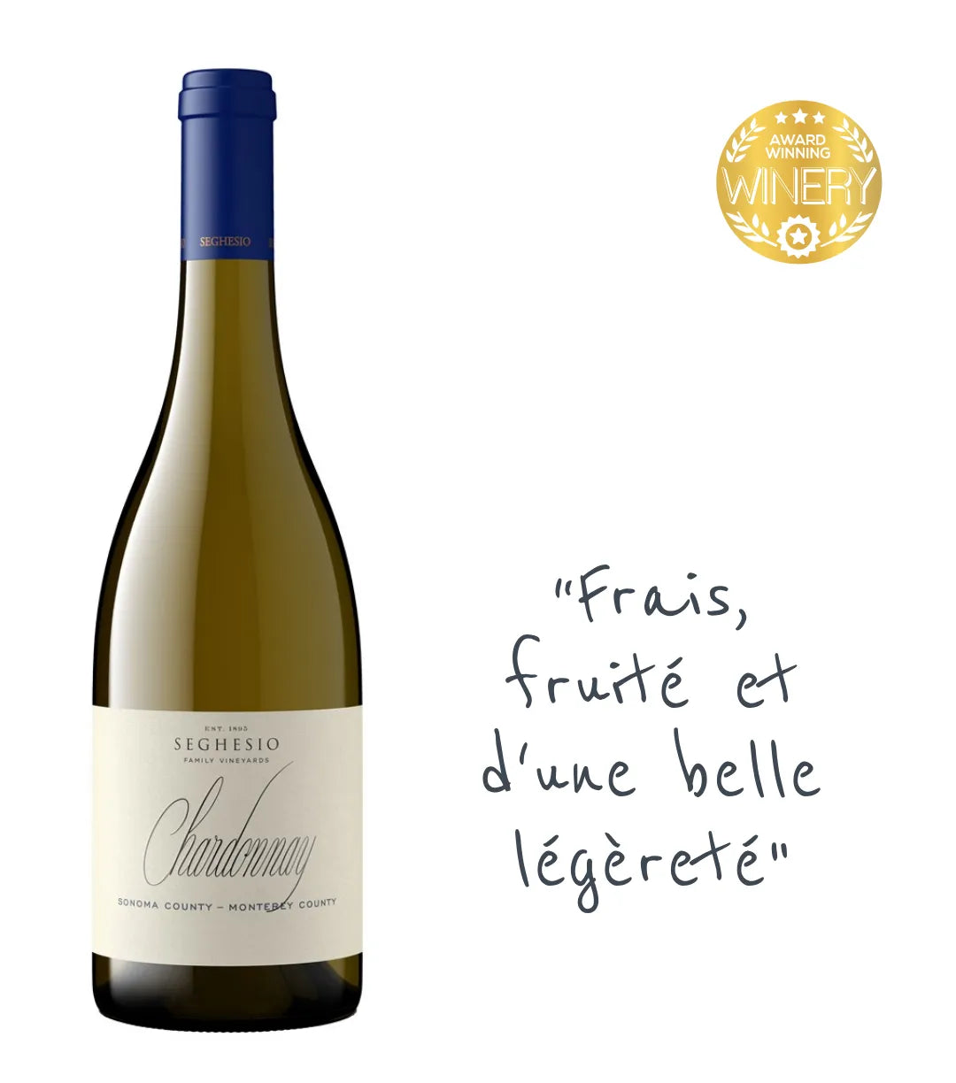 Seghesio Family Vineyards Sonoma Chardonnay 2022
