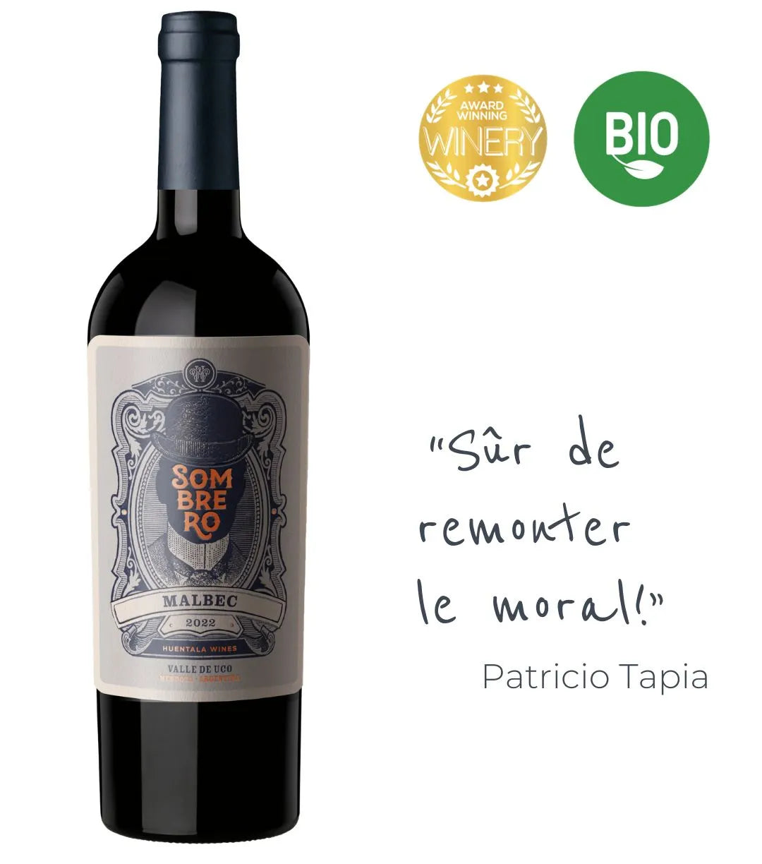 Sombrero Malbec Huentala Wines Valle De Uco 2021