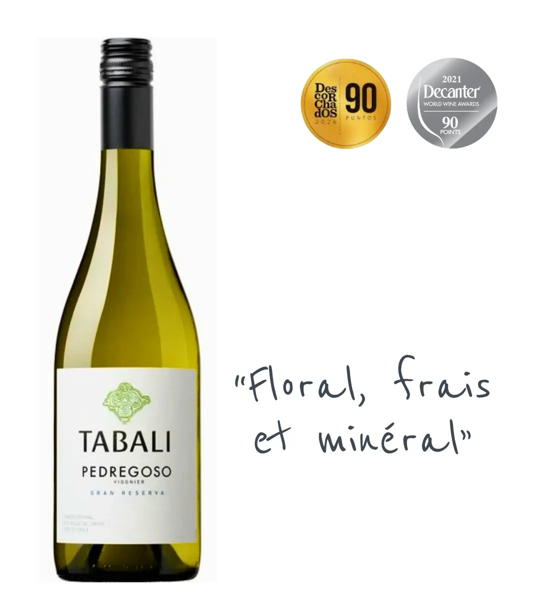 Tabali Pedrogoso Gran Reserva Viognier 2023