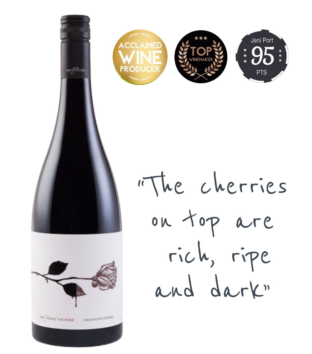 Tar Roses The Rose Heathcote Shiraz 2019 EN
