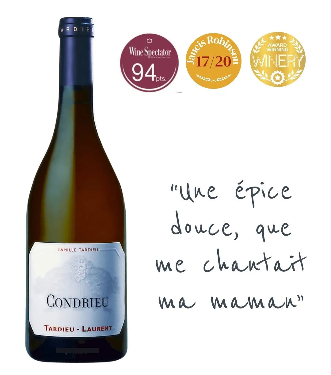 Tardieu-Laurent, Condrieu blanc 2022