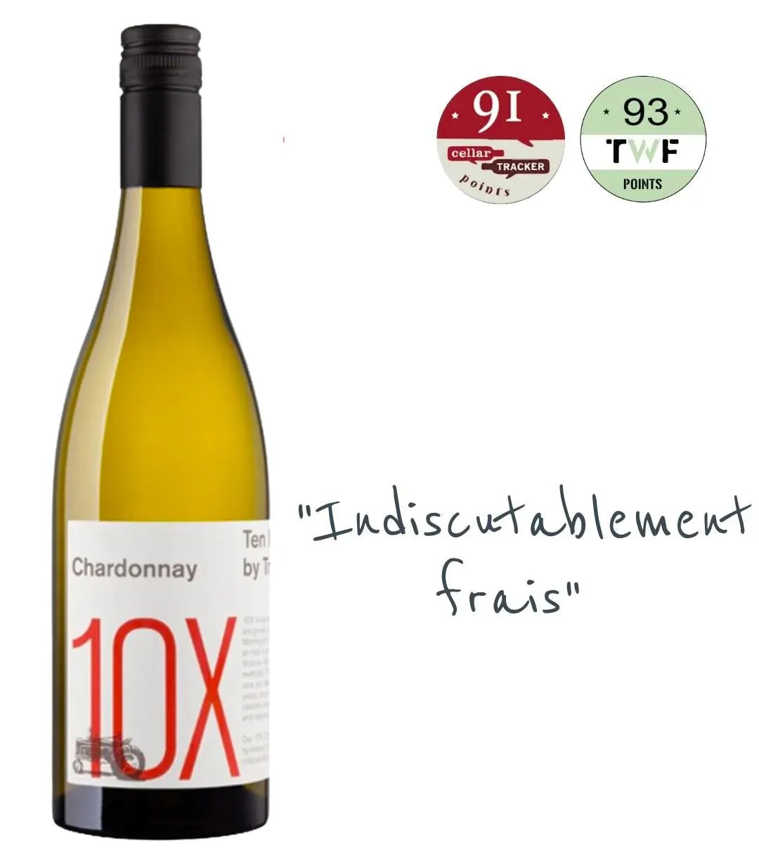 Ten Minutes By Tractor, 10X Chardonnay 2021