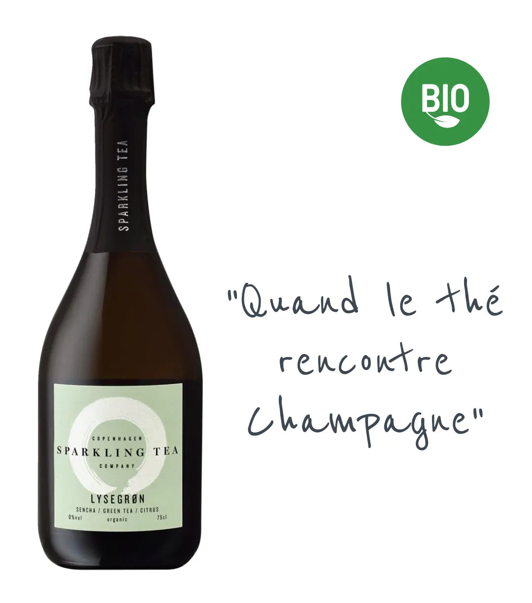 Thé pétillant Copenhagen Lysegron