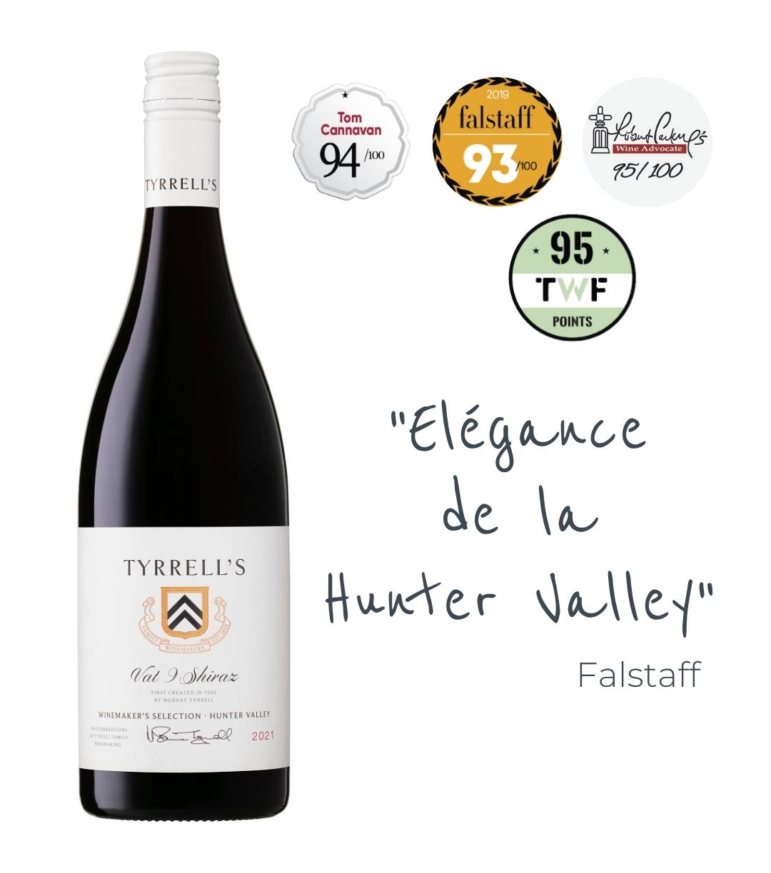 Tyrrell s Wines Selection Vat 9 Shiraz 2021 FR