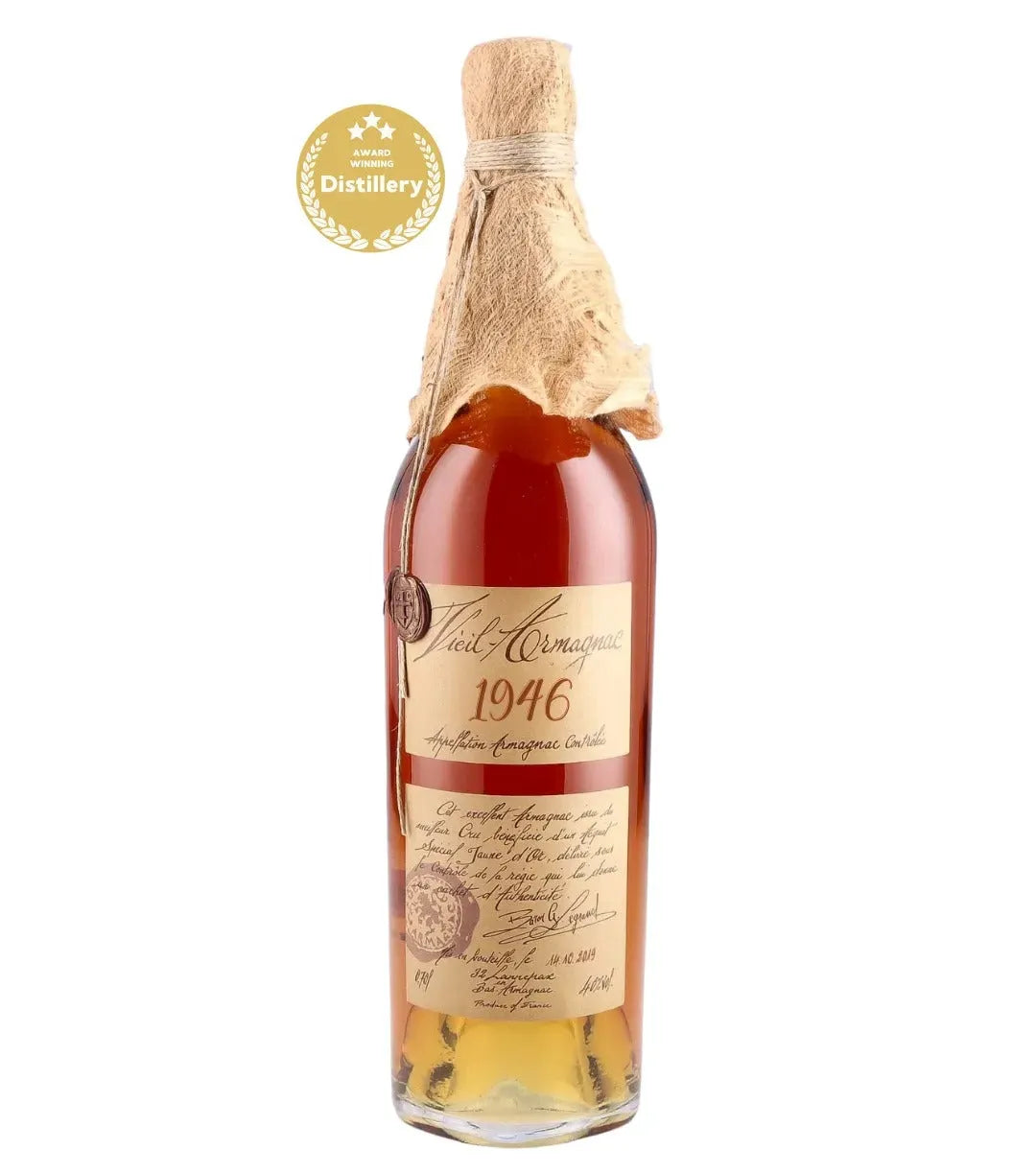 Vieil Armagnac Baron Gaston Legrand 1946