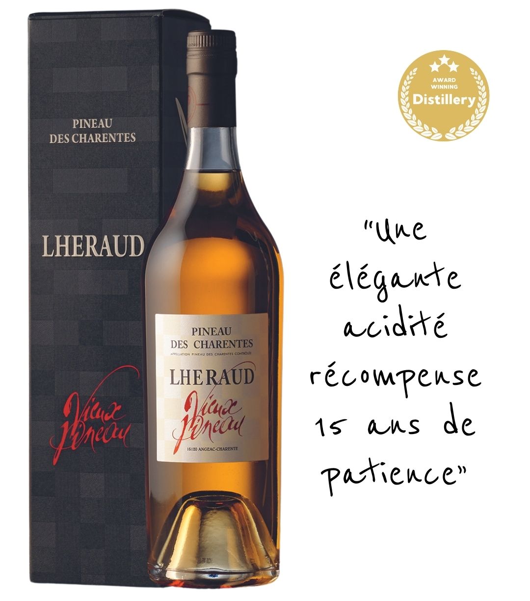 Vieux Pineau des Charentes Lhéraud, 15 ans d'âge