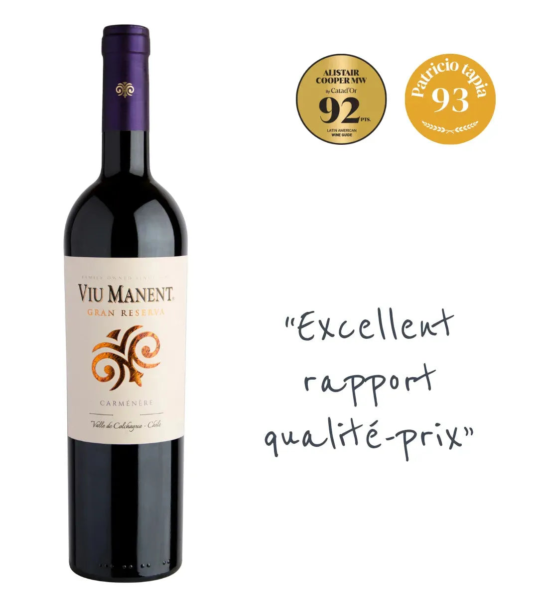 Viu Manent Gran Reserva Carmenere 2022