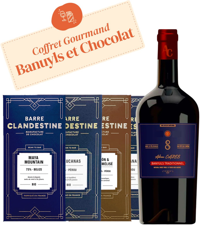 Banuyls et Chocolate Gourmet Basket