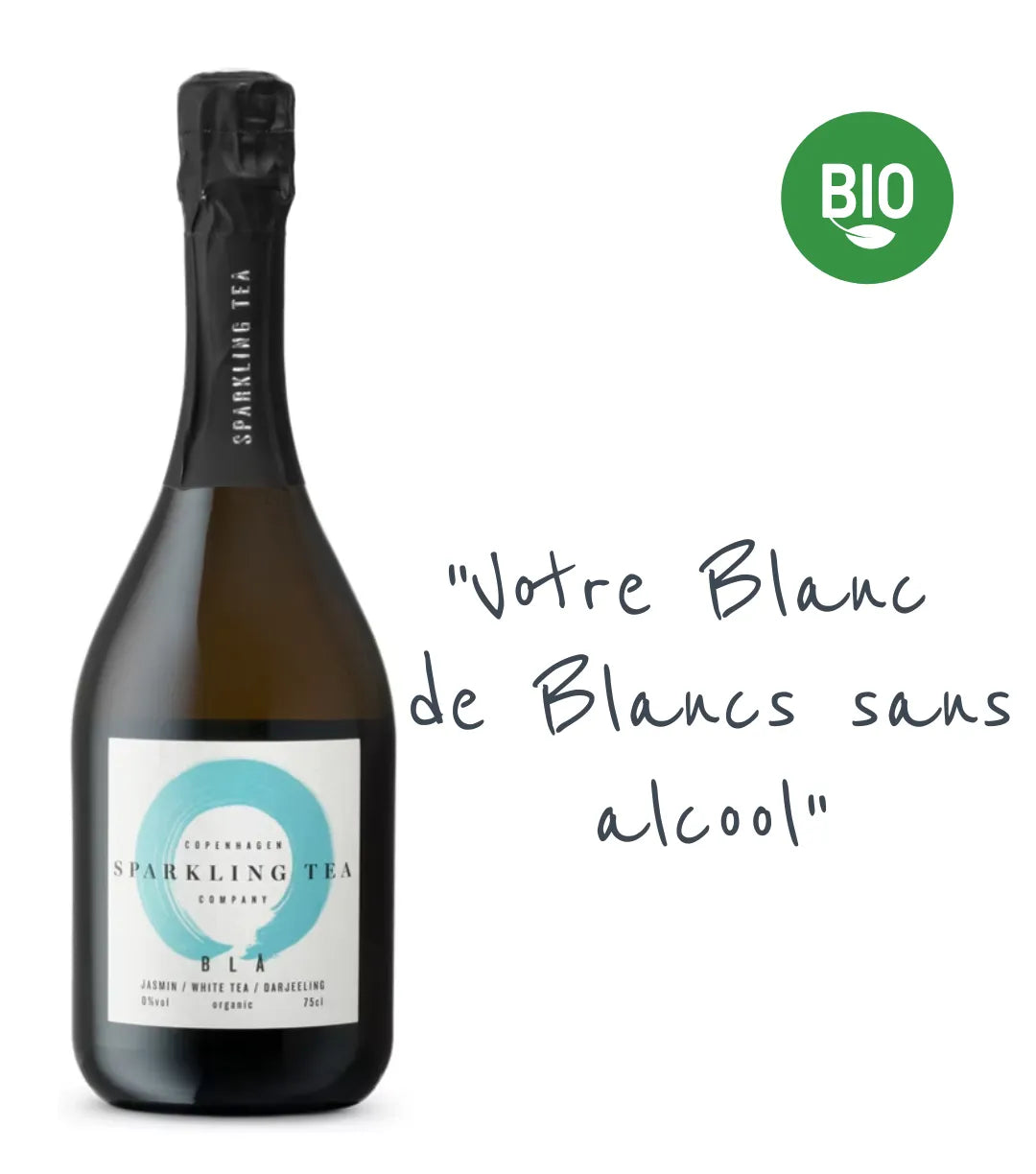 Sparkling Tea Copenhagen BLÅ sans alcohol